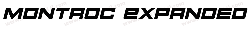 Montroc Expanded Ita字体转换
